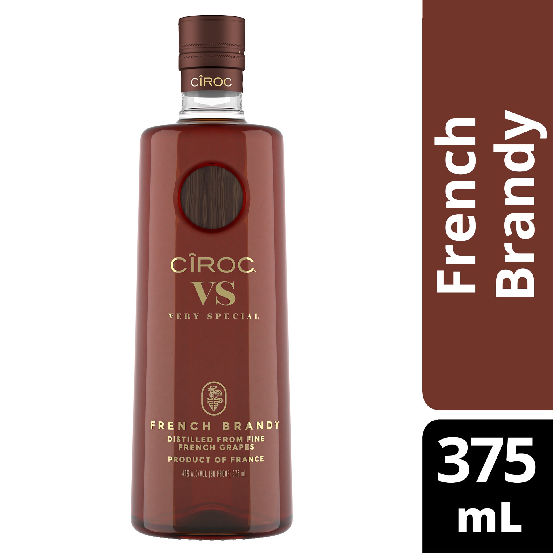 slide 2 of 4, CIROC VS French Brandy, 375 mL, 375 ml