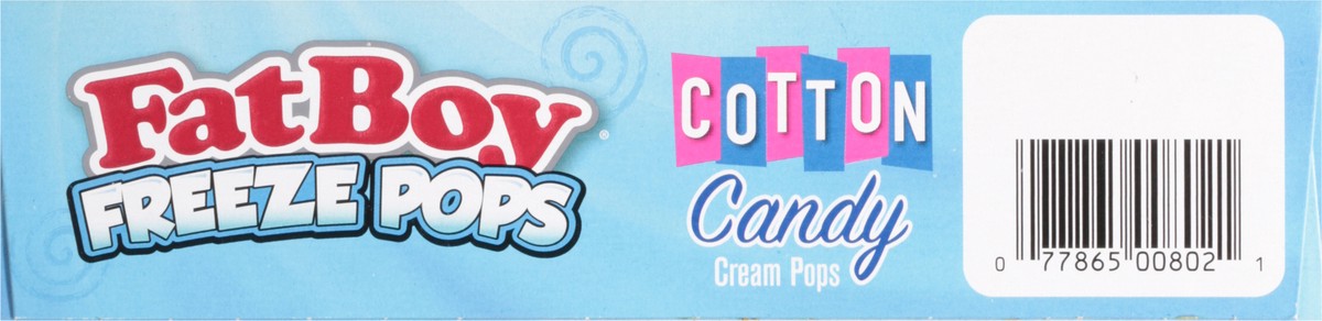 slide 3 of 9, Fat Boy Freeze Pops Cotton Cdy Freeze Six, 6 ct