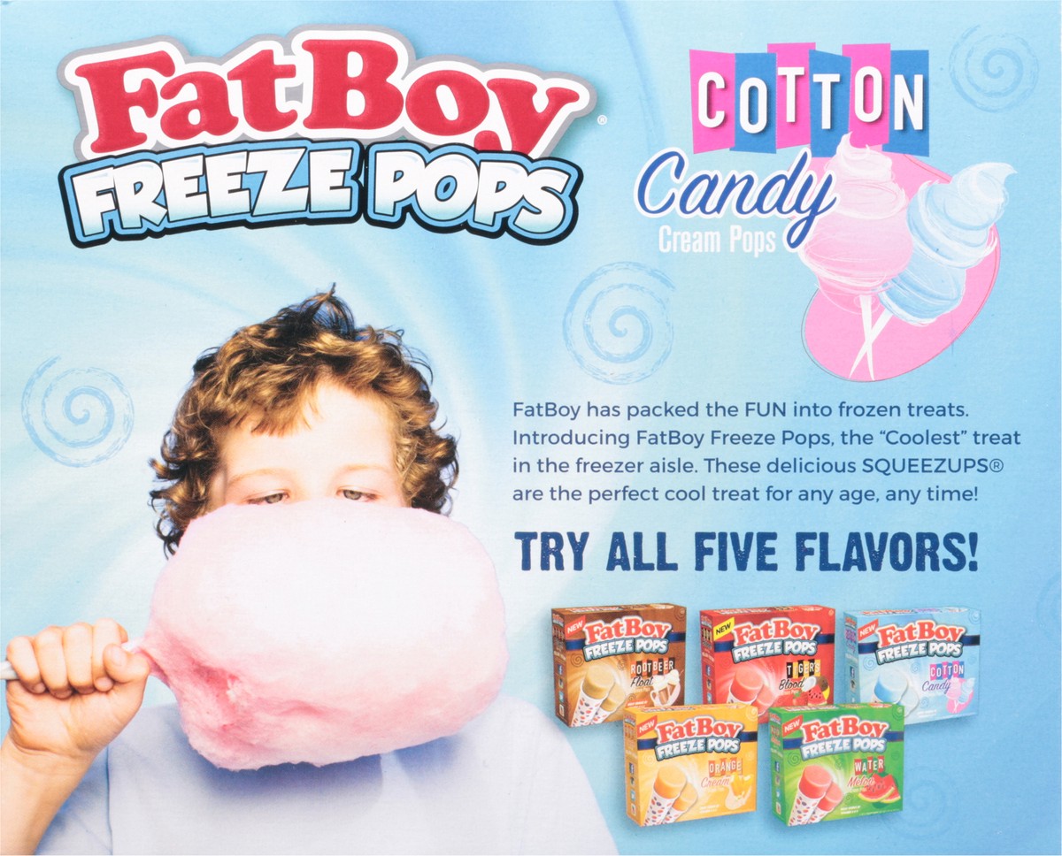 slide 6 of 9, Fat Boy Freeze Pops Cotton Cdy Freeze Six, 6 ct