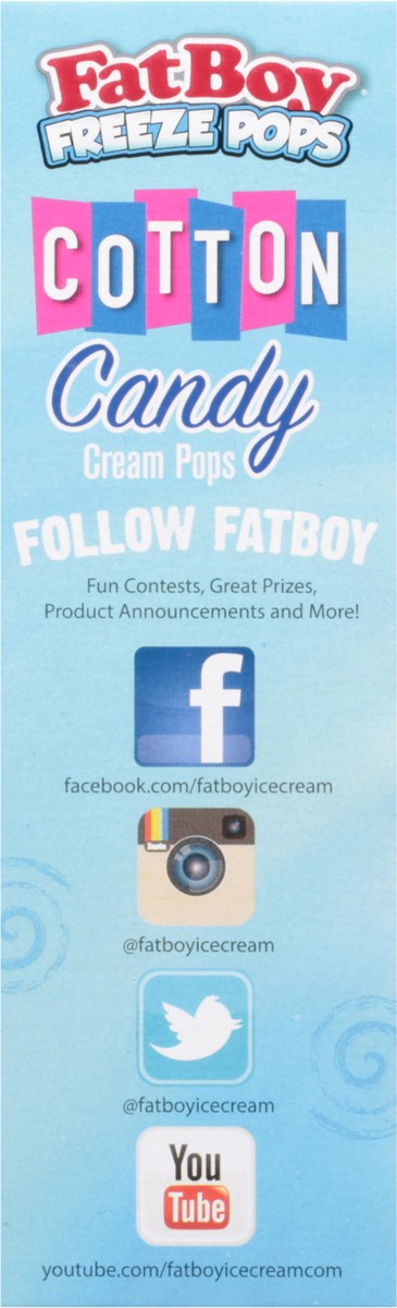 slide 4 of 9, Fat Boy Freeze Pops Cotton Cdy Freeze Six, 6 ct
