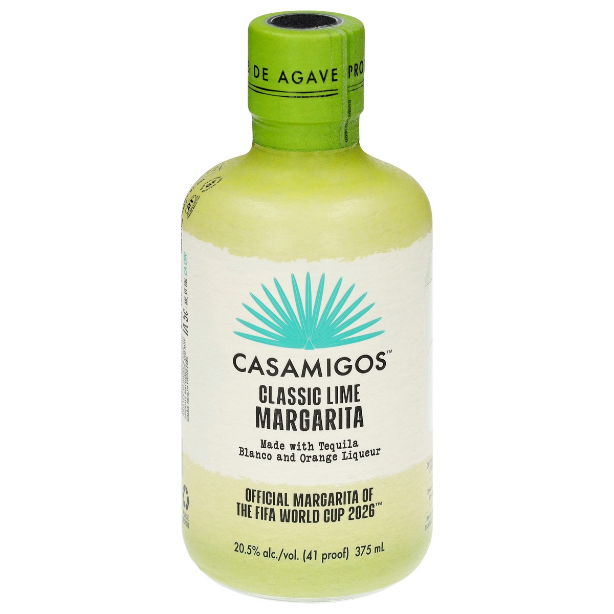 slide 1 of 13, Casamigos Classic Lime Ready-to-Serve Margarita 375 mL, 375 ml