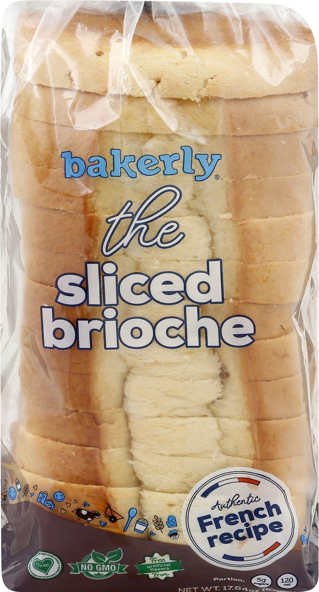 slide 7 of 12, bakerly The Sliced Brioche 17.64 oz, 17.64 oz