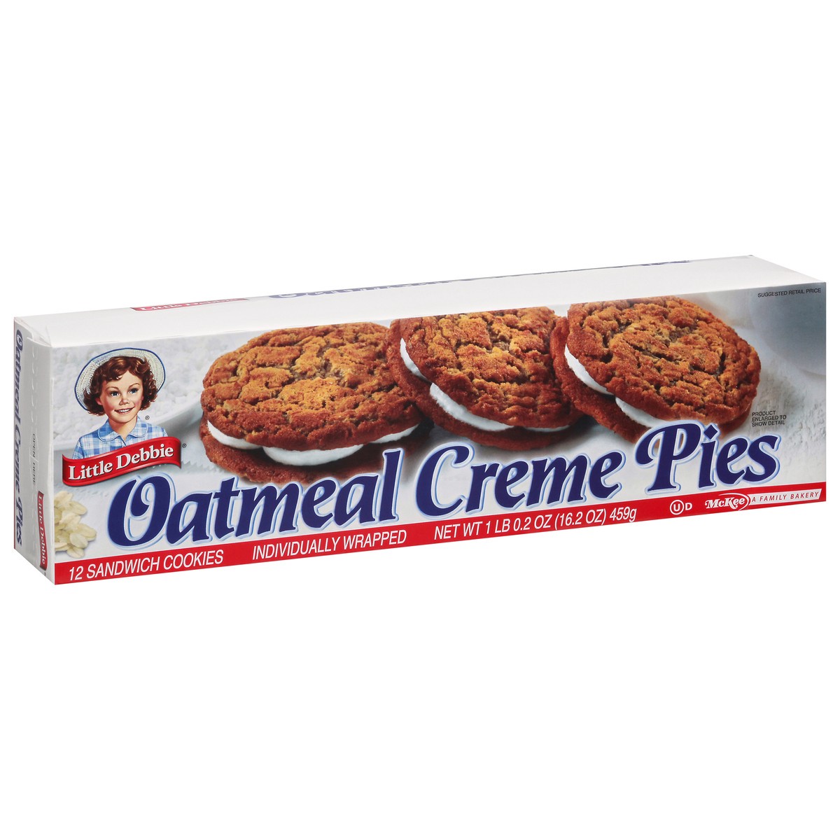 slide 4 of 14, Little Debbie Oatmeal Creme Pies, 12 ct