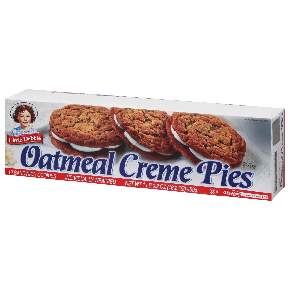 slide 9 of 14, Little Debbie Oatmeal Creme Pies, 12 ct