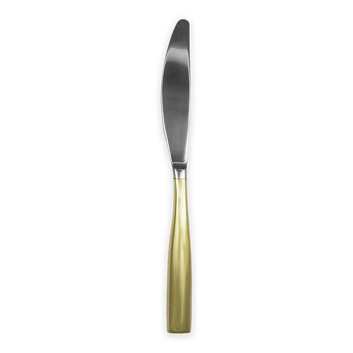 slide 1 of 1, Gourmet Settings Moments Eternity Dinner Knife - Gold, 1 ct