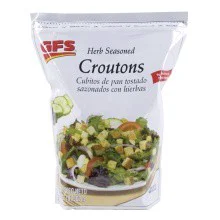 GFS Herb Seasoned Croutons - 32 oz