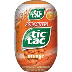 Tic Tac Orange Mints - 200 ct