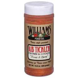 Williams Food Co Texas Style Gourmet Rib Tickler 13.5 oz