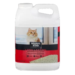Whiskers & Tails Scoopable Cat Litter Long Lasting Multi-Cat Scented
