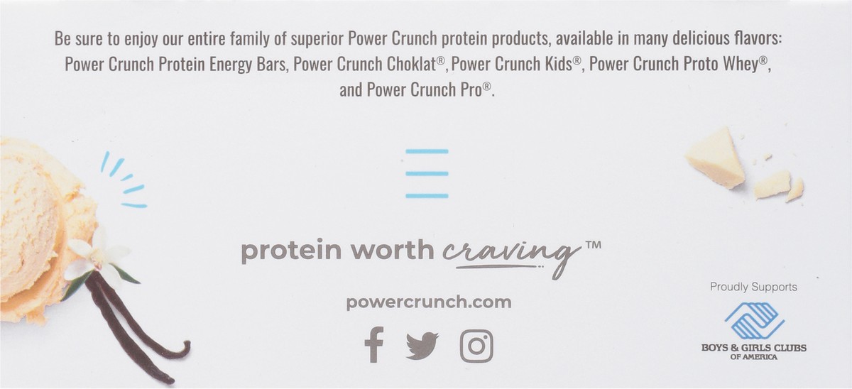 slide 12 of 12, Power Crunch French Vanilla Creme Flavored Protein Energy Bar 12 - 1.4 oz Bars, 12 ct