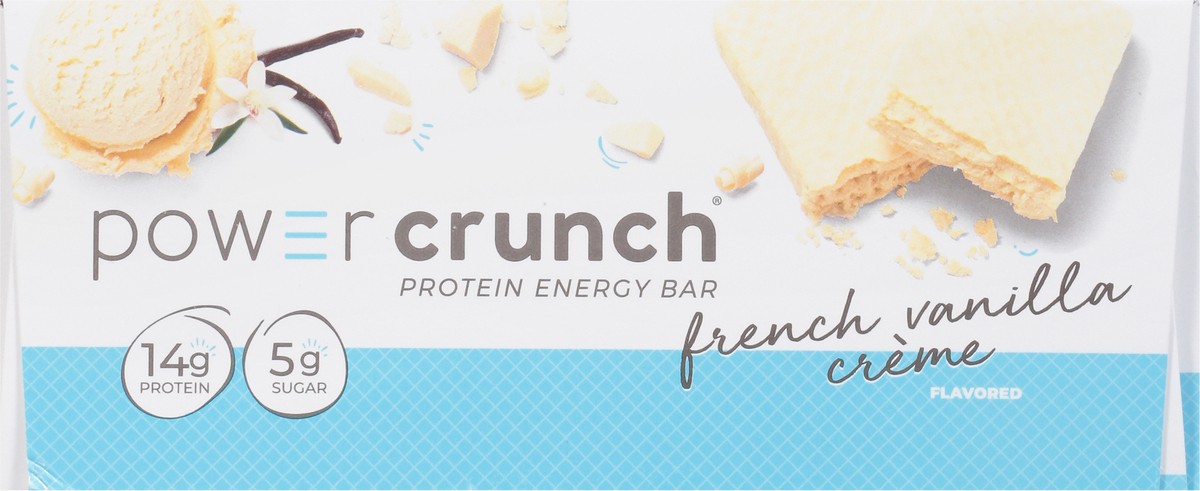 slide 8 of 12, Power Crunch French Vanilla Creme Flavored Protein Energy Bar 12 - 1.4 oz Bars, 12 ct