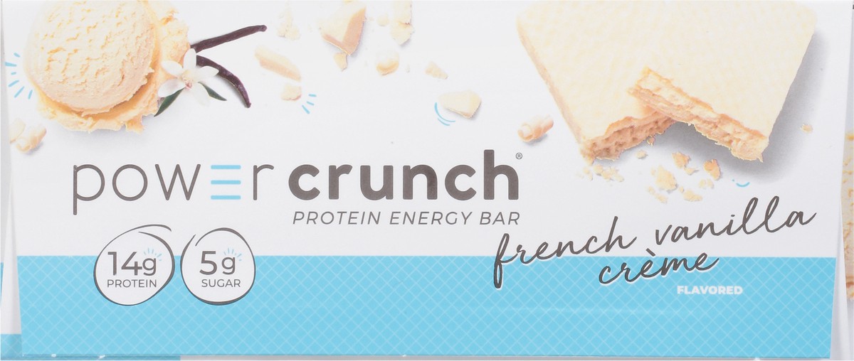 slide 9 of 12, Power Crunch French Vanilla Creme Flavored Protein Energy Bar 12 - 1.4 oz Bars, 12 ct