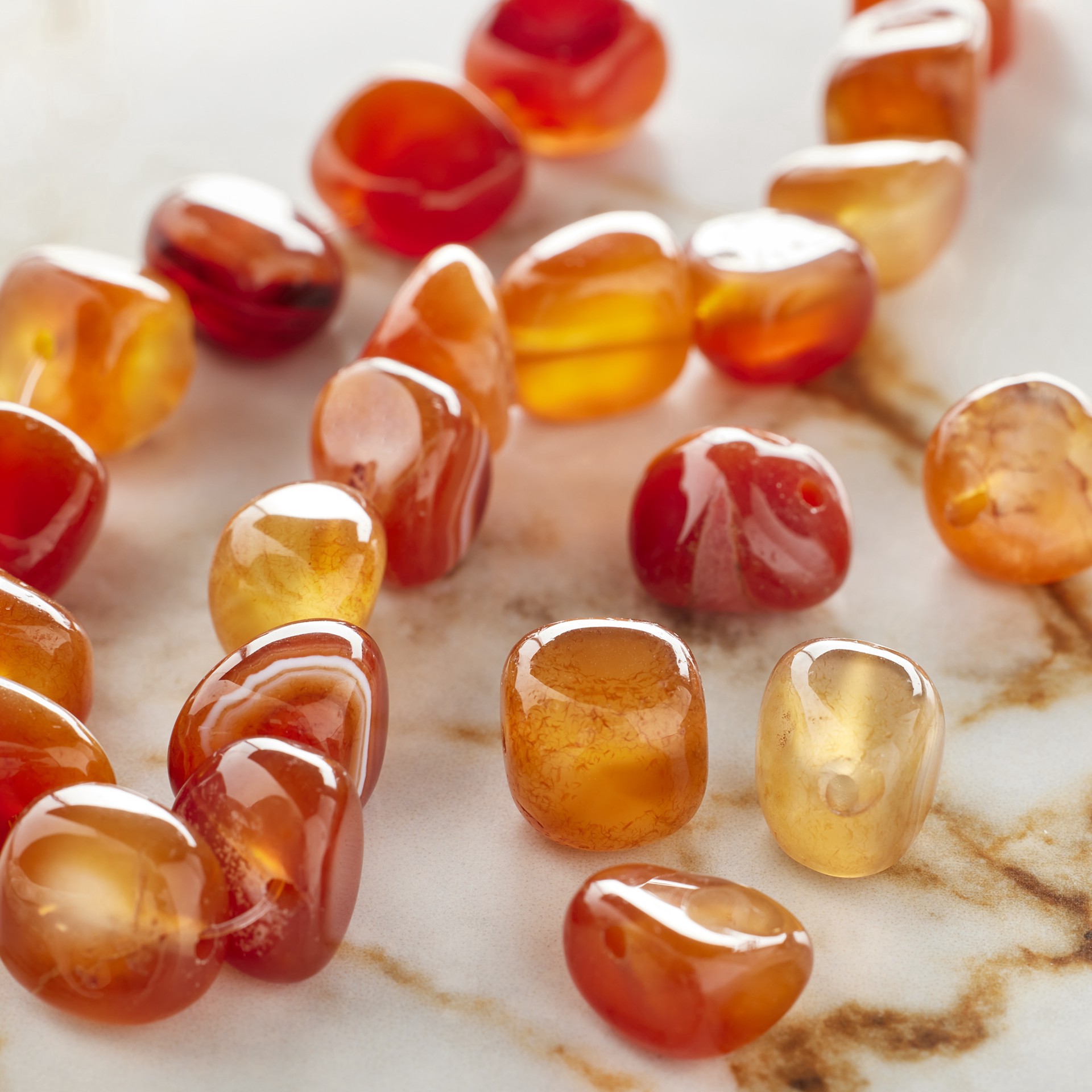 slide 2 of 3, Agate Nugget Beads, 11mm By Bead Landing, 11mm