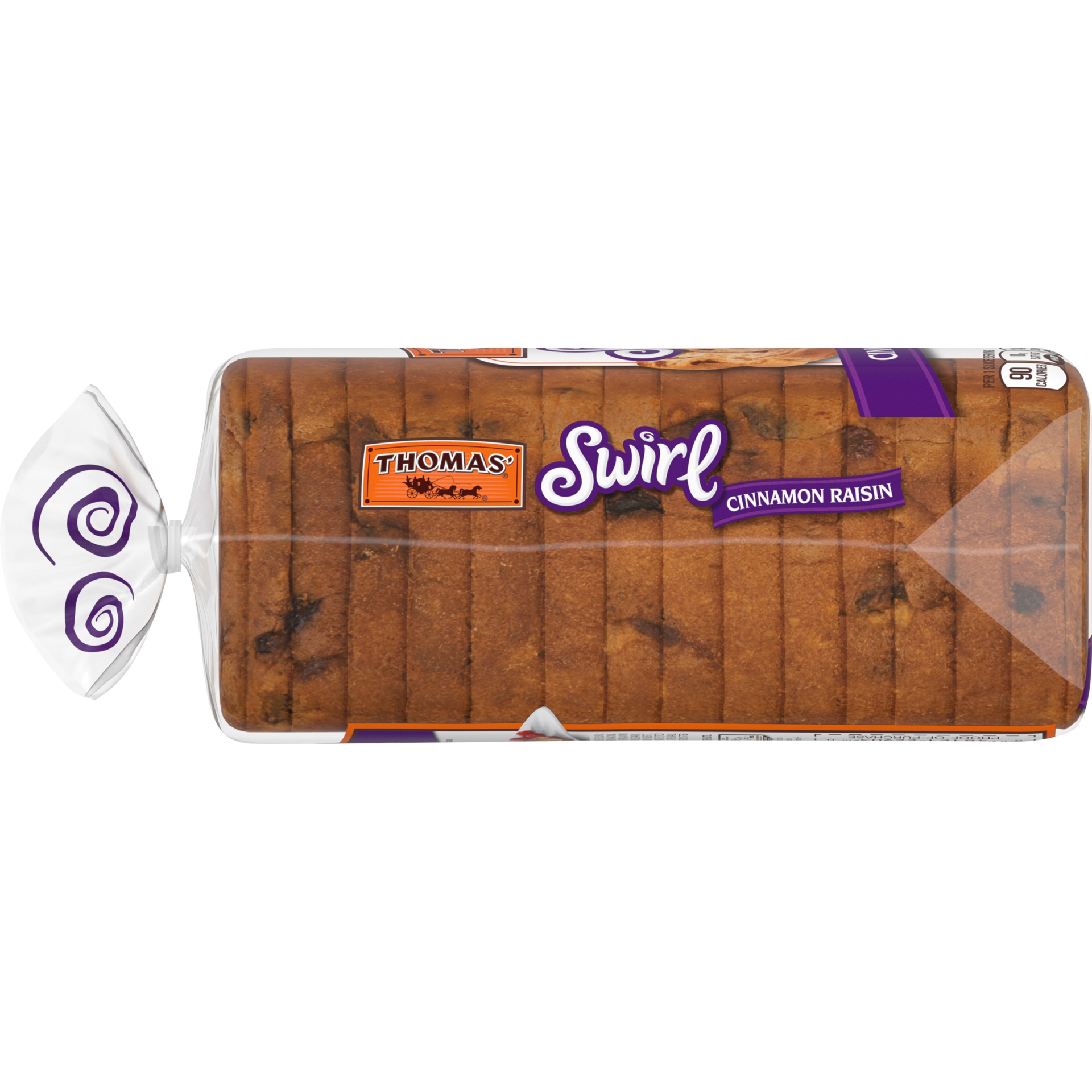 Thomas’ Cinnamon Raisin Swirl Bread Made with Real Raisins 16 oz Shipt