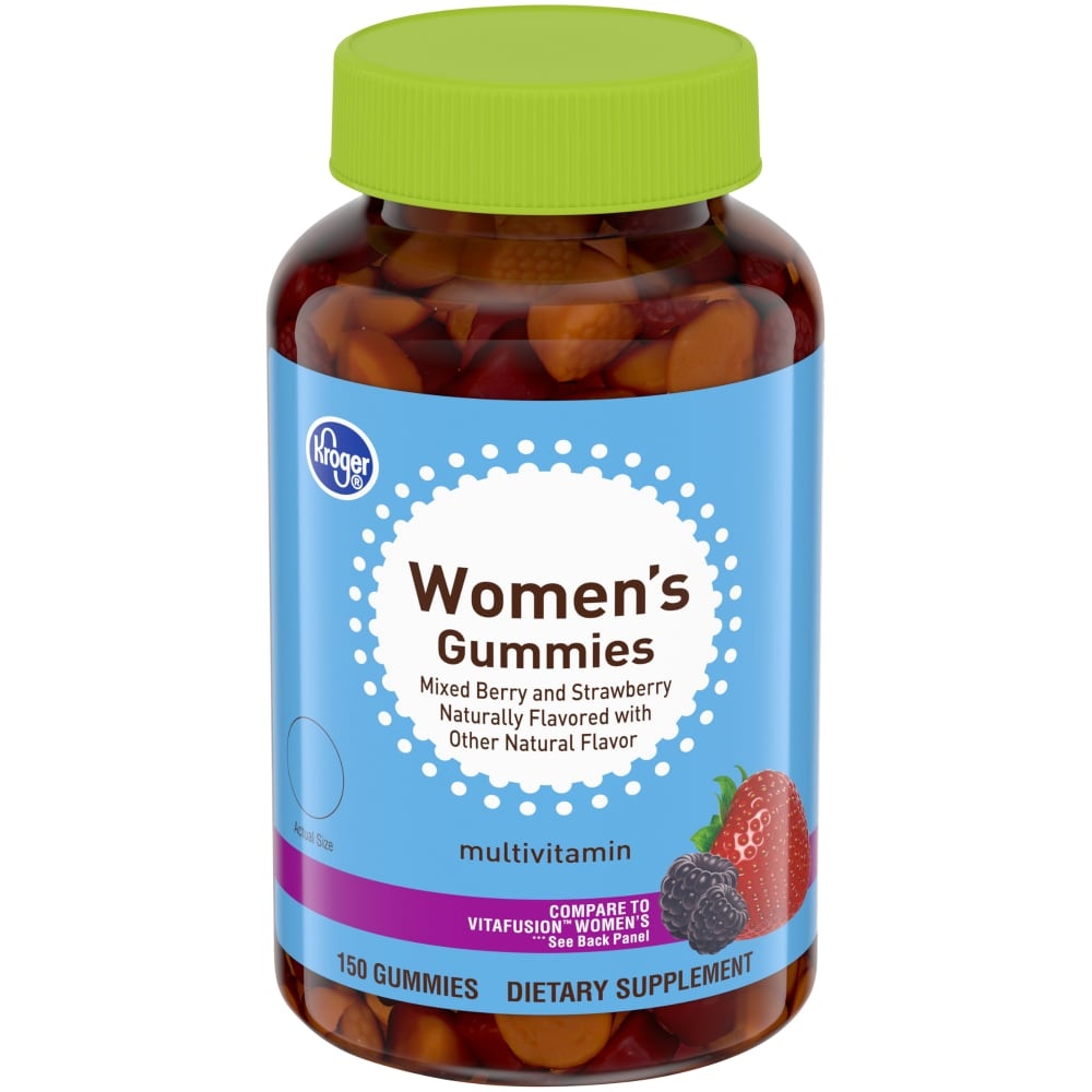 slide 1 of 1, Kroger Women's Gummies Multivitamins, 150 ct
