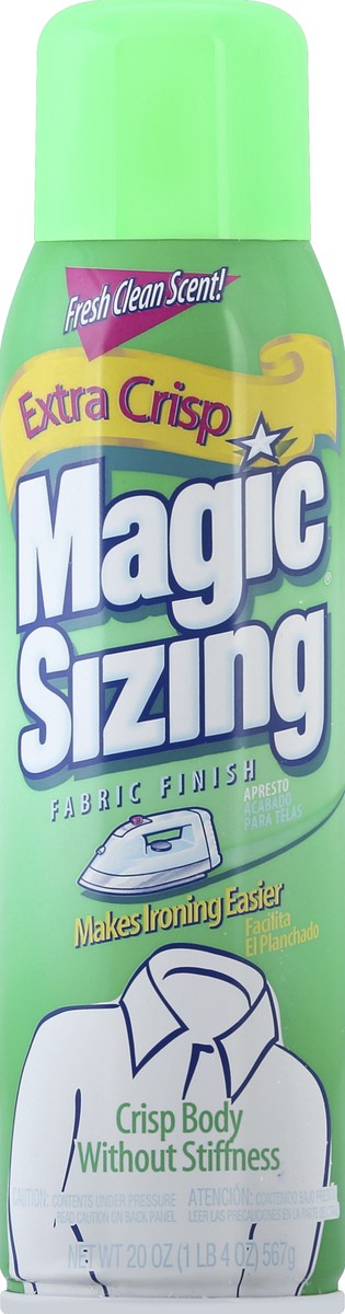 slide 1 of 2, Magic Faultless Magic Sizing Fabric Sizing, 20 oz