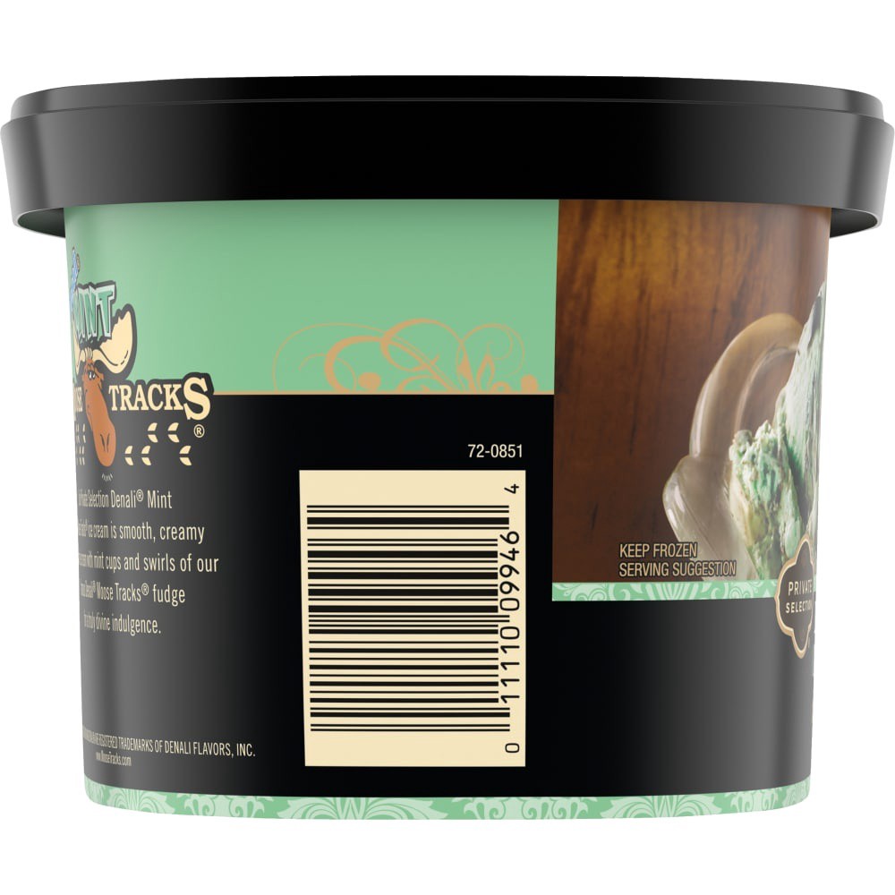 slide 3 of 5, Private Selection Mint Moose Tracks Ice Cream, 48 fl oz