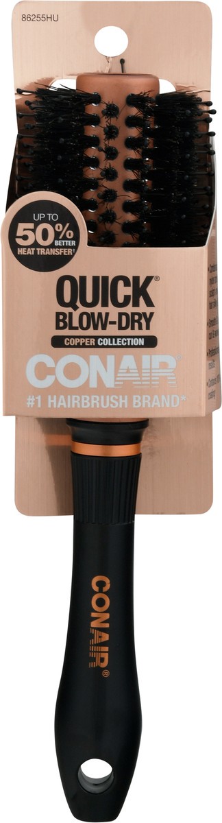 slide 8 of 9, Conair Quick Blow-Dry Porcupine Round Brush, 1 ct