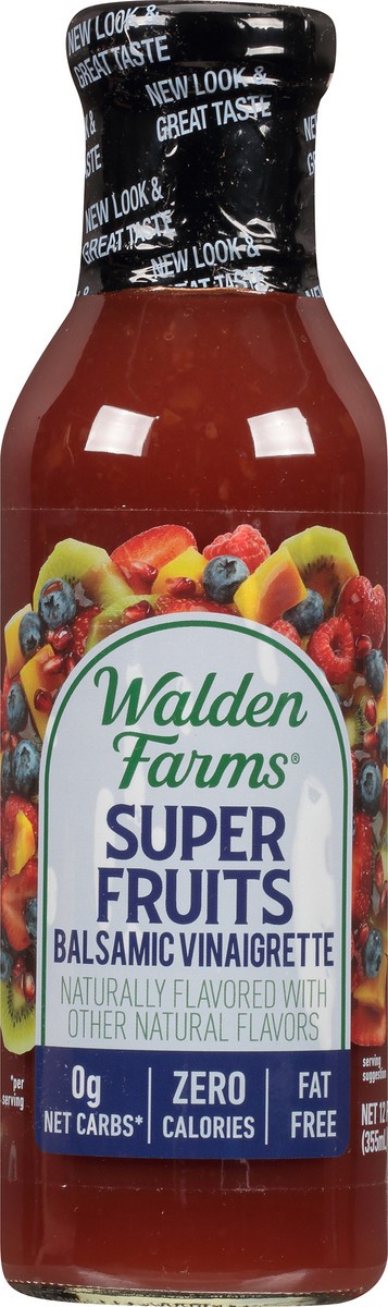 slide 5 of 12, Walden Farms Super Fruits Balsamic Vinaigrette 12 fl oz, 12 fl oz