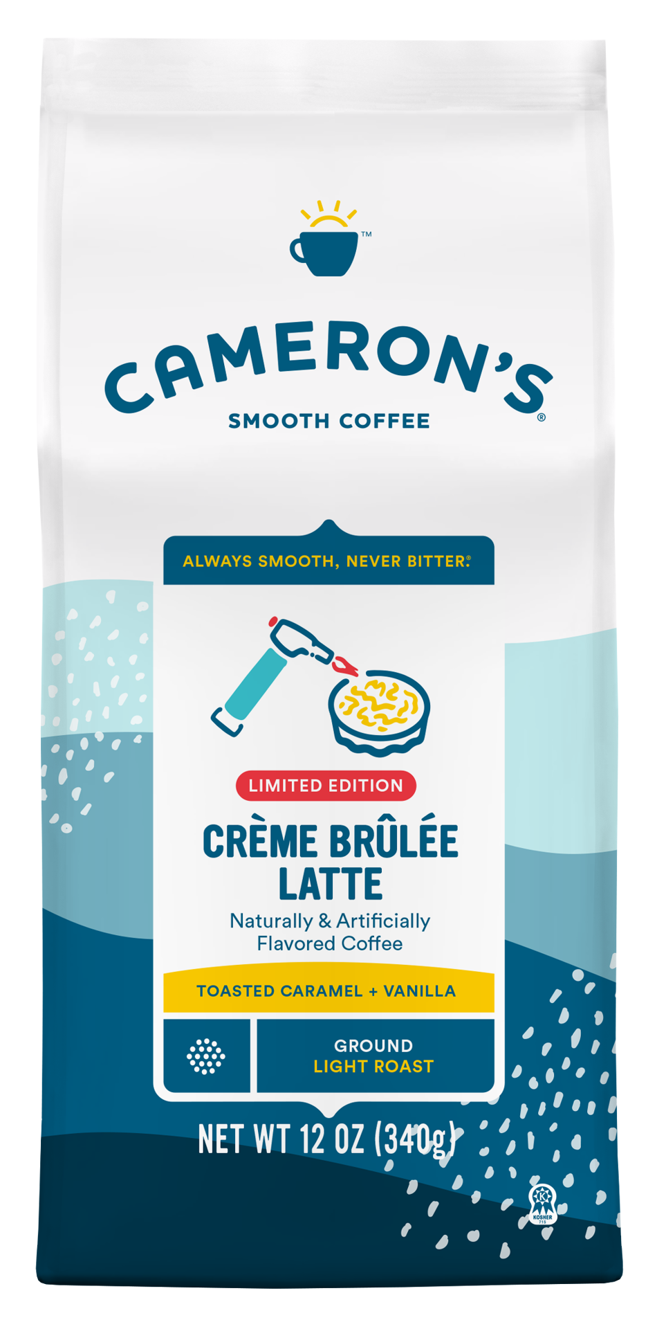 slide 1 of 4, Cameron's Creme Brulee Ground Coffee, 12 oz