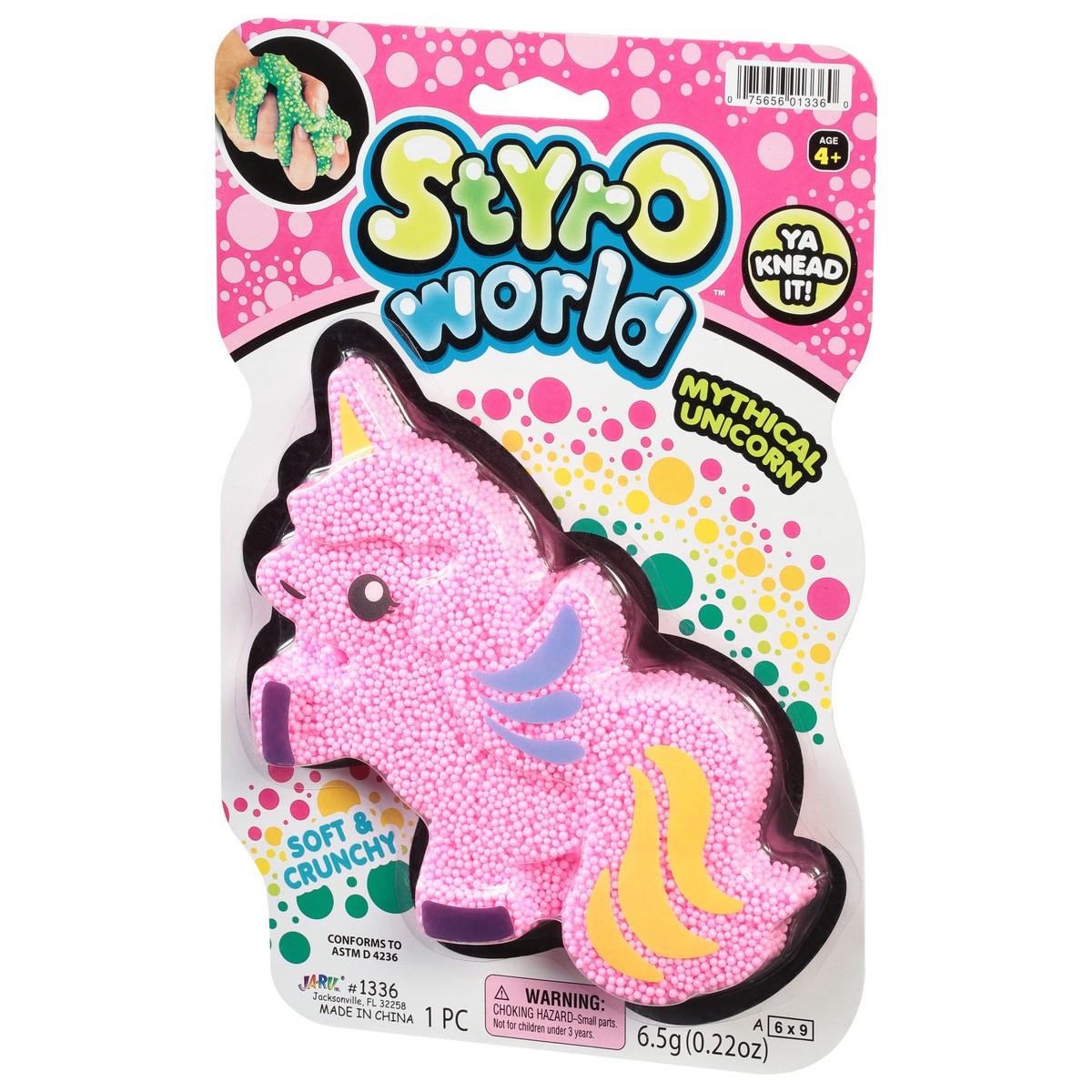 slide 3 of 9, Ja-Ru Styro World Ages 4+ Mythical Unicorn Toy 1 ea, 1 ea