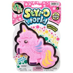 Ja-Ru Styro World Ages 4+ Mythical Unicorn Toy 1 ea