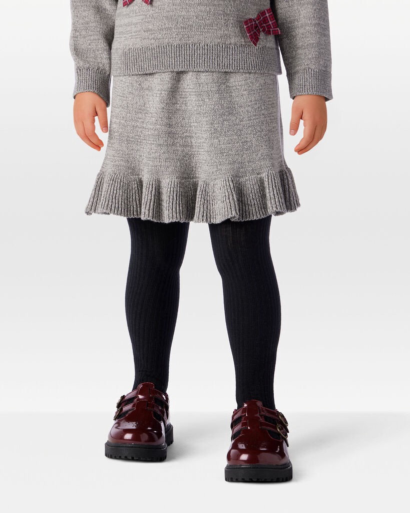 slide 2 of 4, Carter's Toddler Girl 100% Cotton Skirt - Grey Heather 4T, 1 ct
