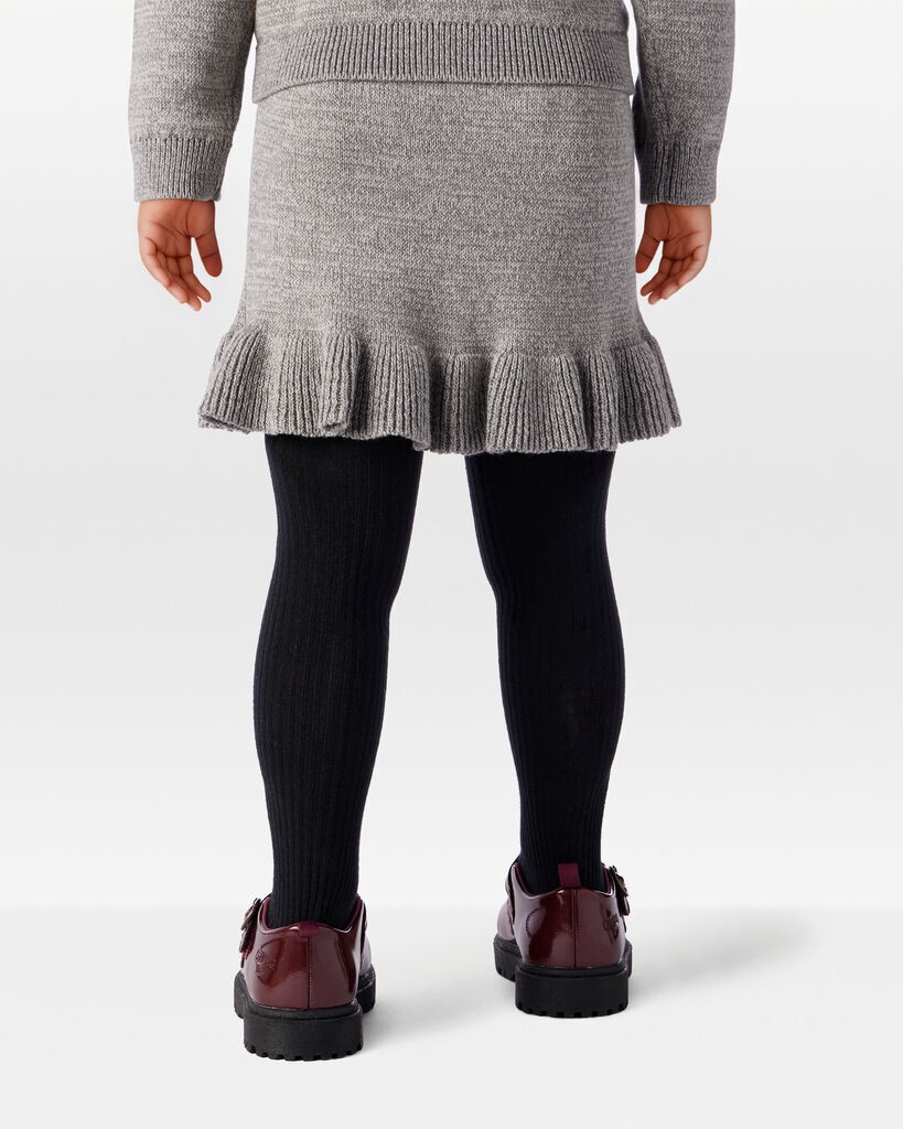 slide 3 of 4, Carter's Toddler Girl 100% Cotton Skirt - Grey Heather 4T, 1 ct