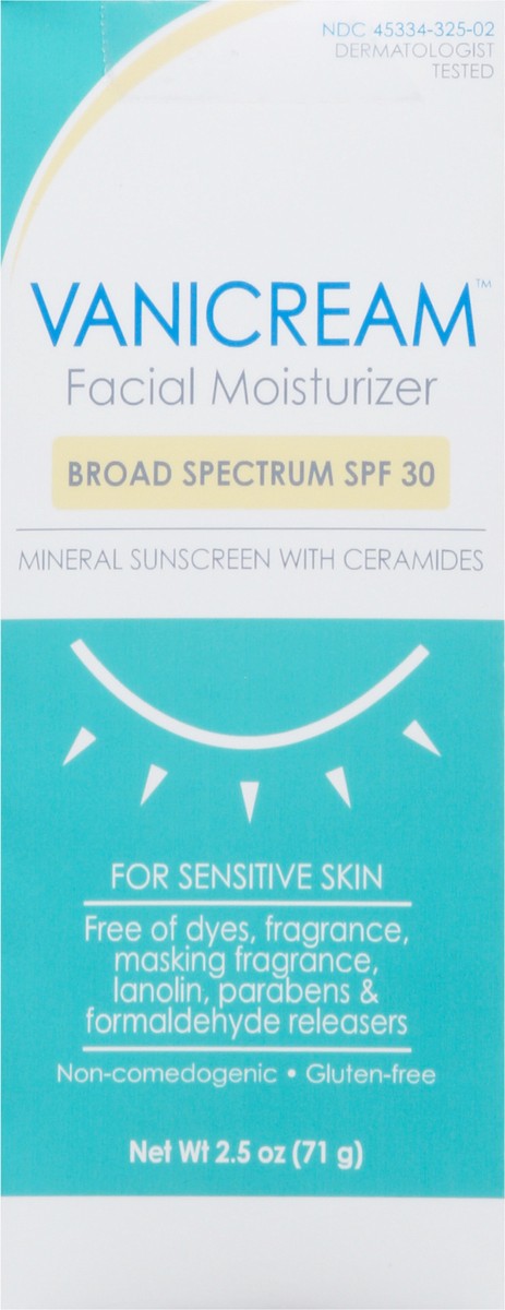 slide 12 of 13, Vanicream Broad Spectrum Facial Moisturizer 2.5 oz, 2.5 oz