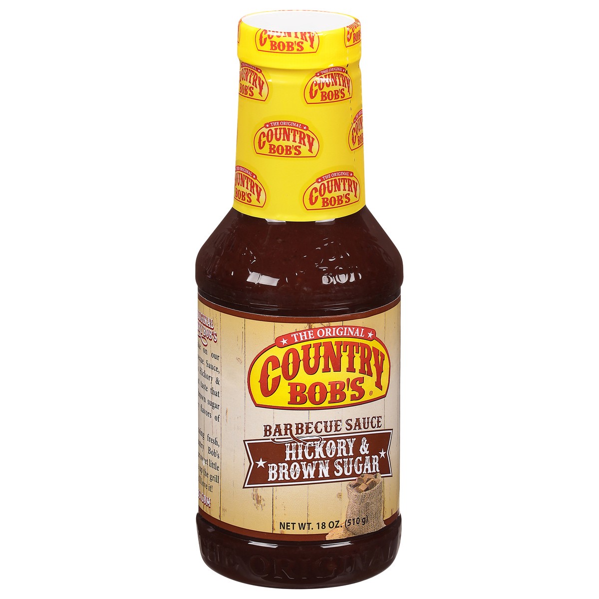 slide 2 of 14, Country Bob's Hickory & Brown Sugar Barbecue Sauce 18 fl oz, 18 fl oz