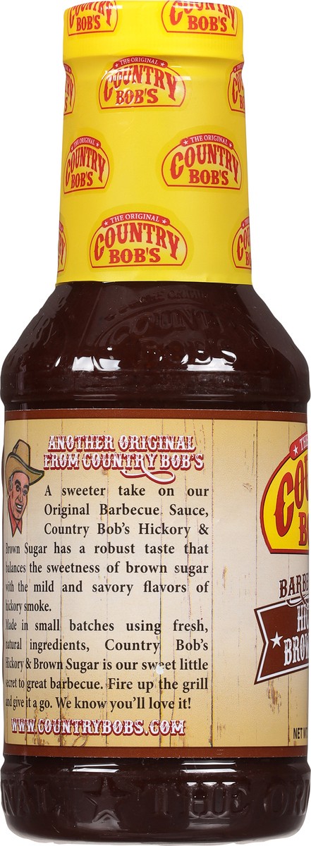 slide 14 of 14, Country Bob's Hickory & Brown Sugar Barbecue Sauce 18 fl oz, 18 fl oz