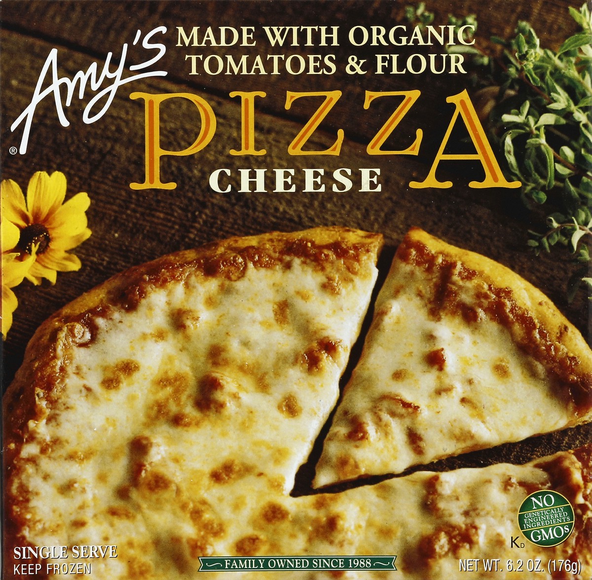 slide 2 of 4, Amy's Cheese Pizza, 6.2 oz