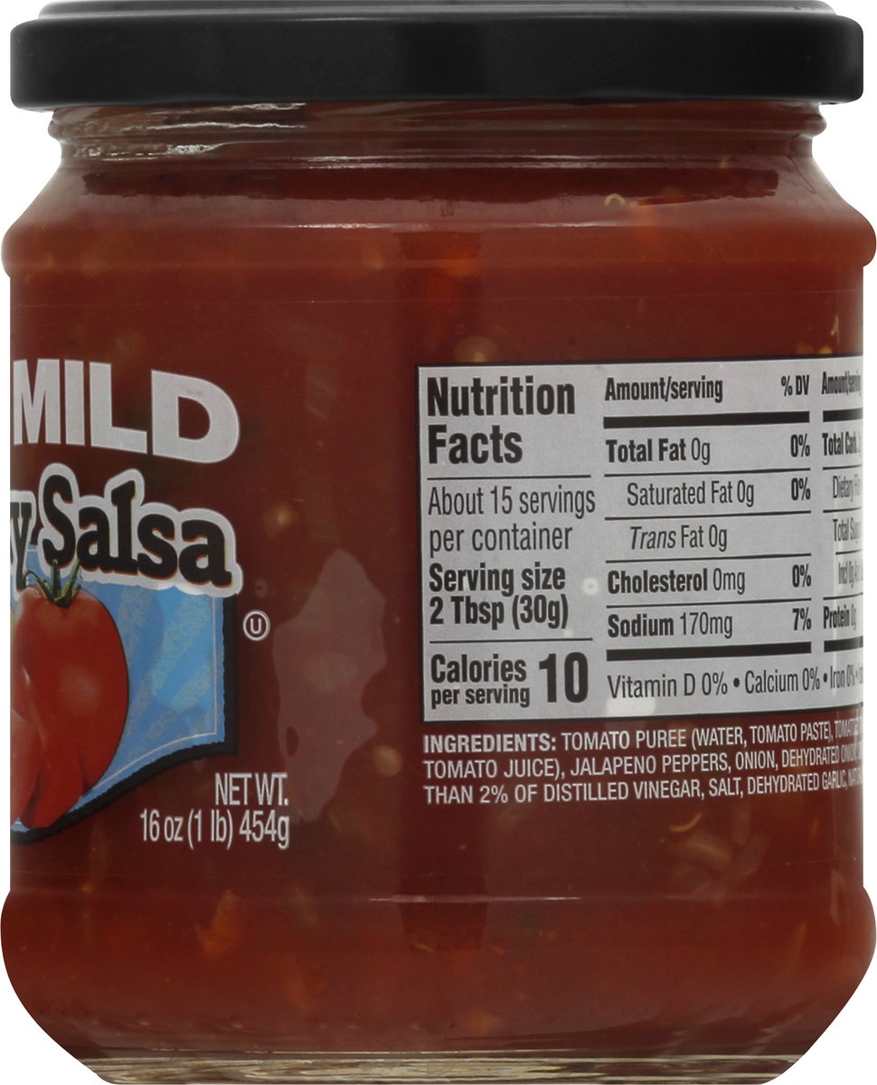 slide 9 of 12, Herr's Mild Chunky Salsa 16 oz, 16 oz