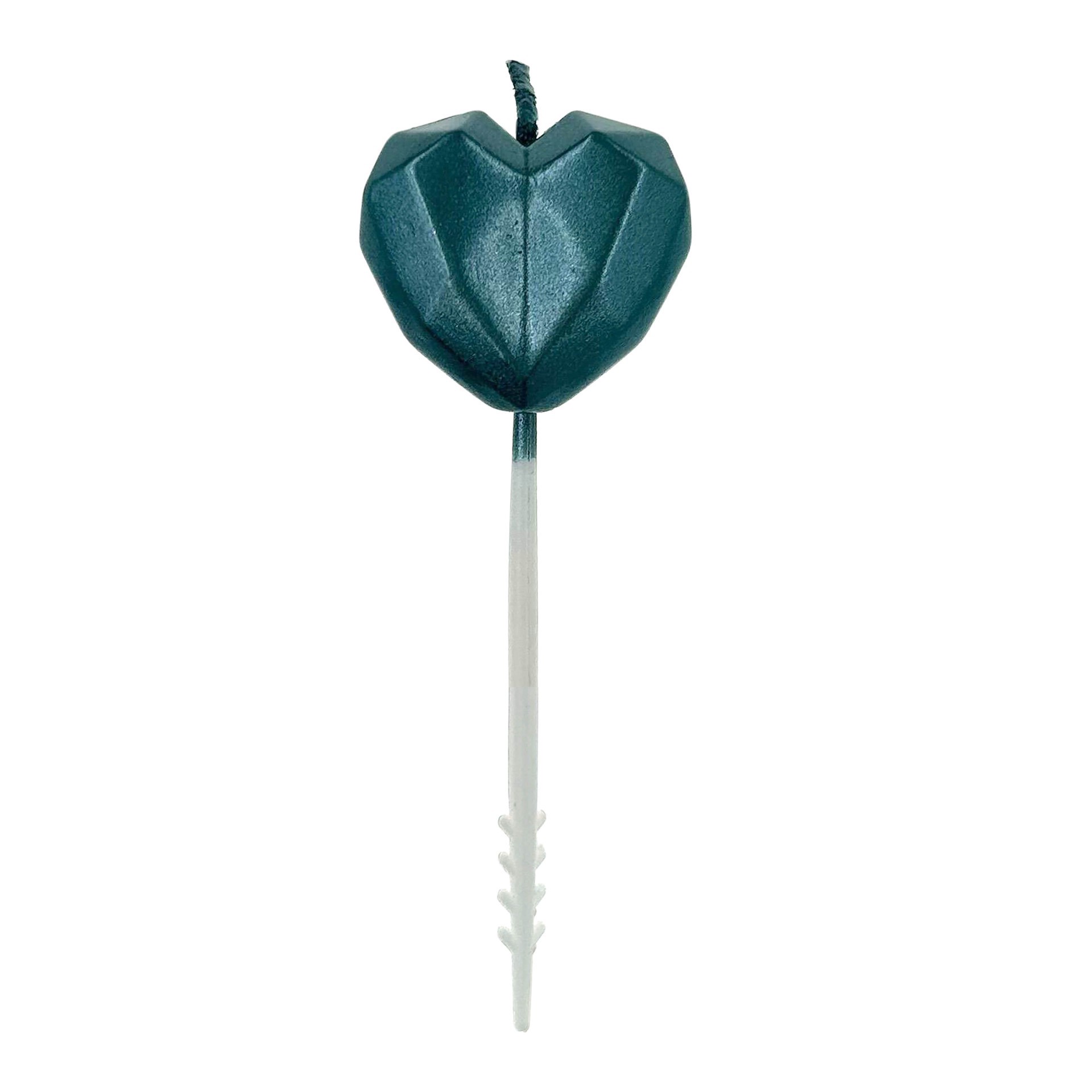 slide 5 of 7, Geometric Heart Candle Set By Celebrate It, 5 candles