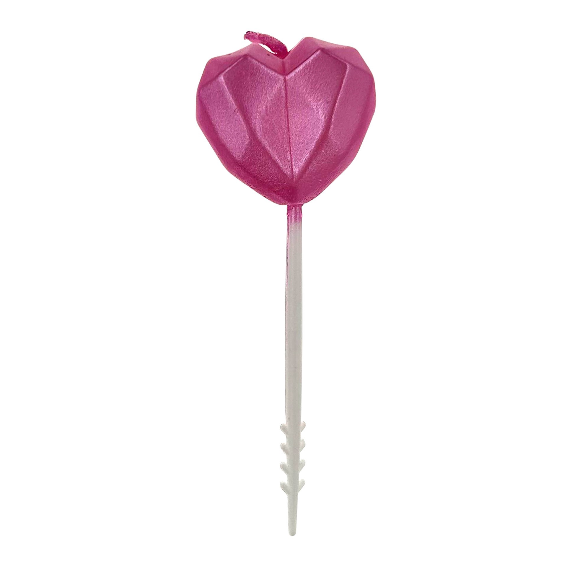 slide 7 of 7, Geometric Heart Candle Set By Celebrate It, 5 candles