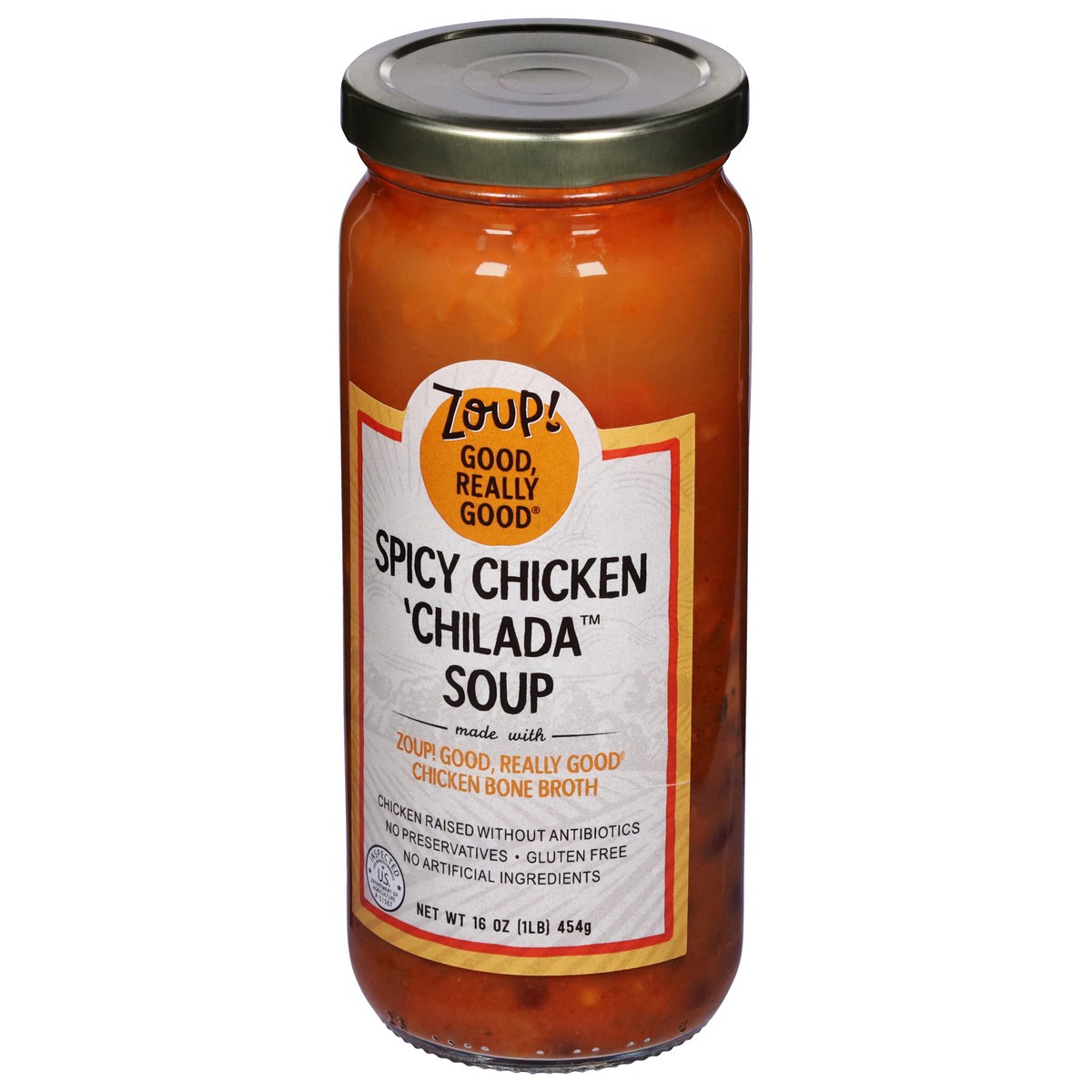 slide 2 of 9, Zoup! Spicy Chicken'Chilada' Soup, 16 oz