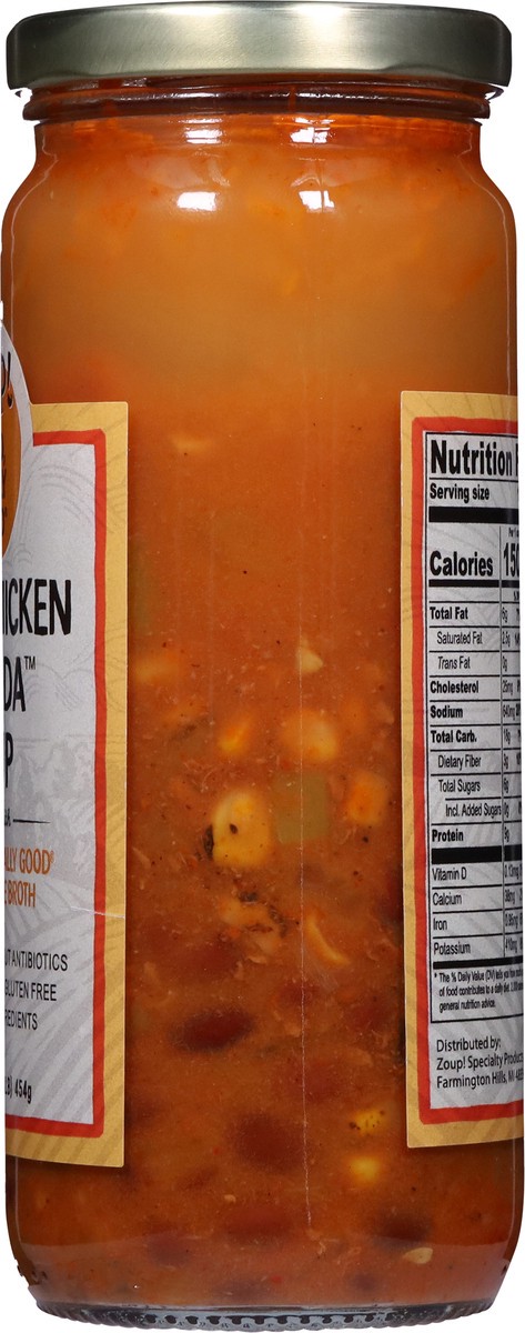 slide 9 of 9, Zoup! Spicy Chicken'Chilada' Soup, 16 oz