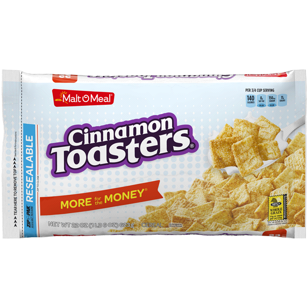 slide 1 of 1, Malt-O-Meal Cinnamon Toasters, 22 oz