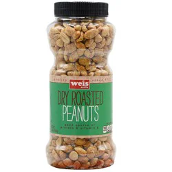 Weis Quality Dry Roasted Peanuts