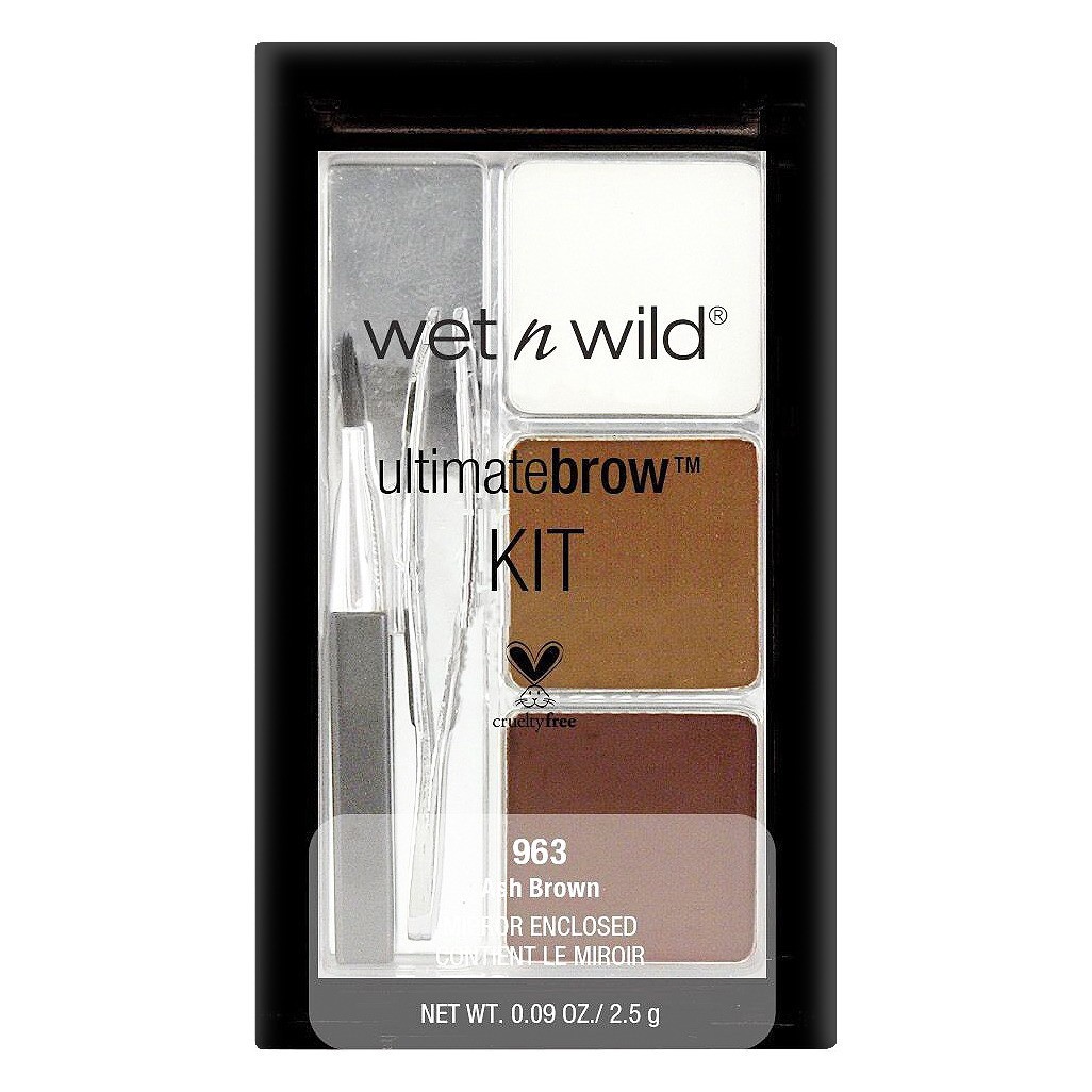 slide 1 of 9, wet n wild Ultimate Ash Brown 963 Brow Kit 0.09 oz, 0.09 oz