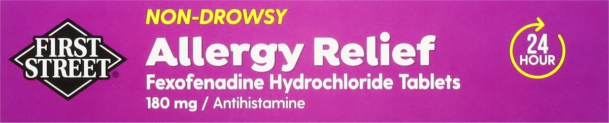 slide 3 of 13, First Street Fs Alrgy Rel Fexo 24Hr Tab - 15 ct, 15 ct