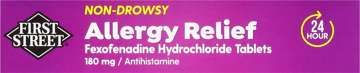 slide 5 of 13, First Street Fs Alrgy Rel Fexo 24Hr Tab - 15 ct, 15 ct