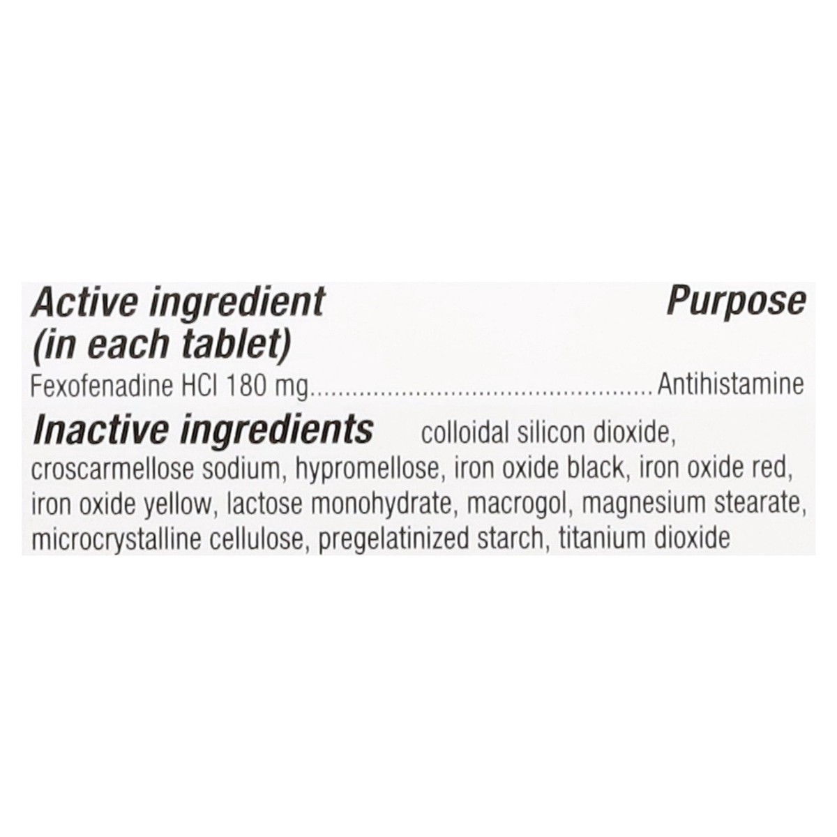 slide 6 of 13, First Street Fs Alrgy Rel Fexo 24Hr Tab - 15 ct, 15 ct
