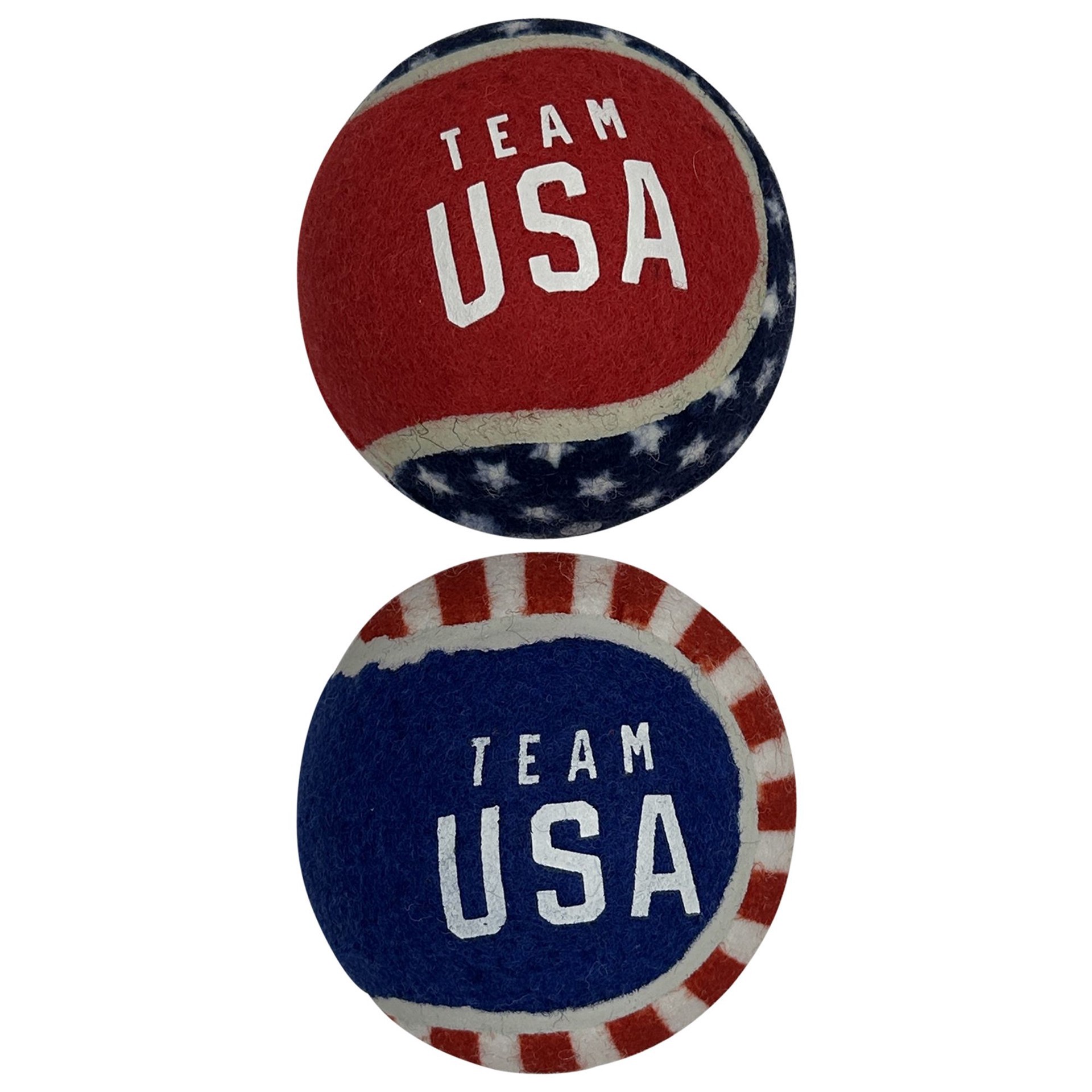 slide 1 of 1, GMason Team USA Tennis Balls, 2 Count, 1 ct