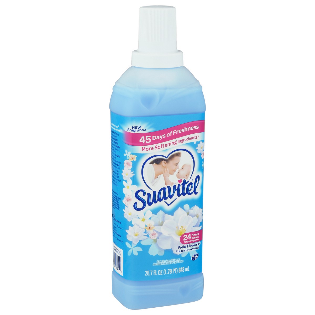 slide 4 of 9, Suavitel Field Flowers Fabric Conditioner 28.7 fl oz, 28.7 fl oz