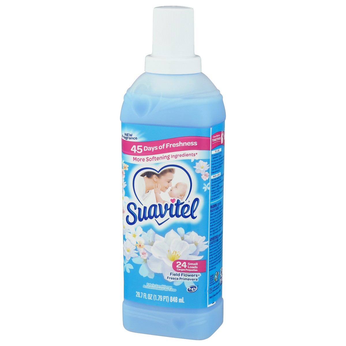 slide 6 of 9, Suavitel Field Flowers Fabric Conditioner 28.7 fl oz, 28.7 fl oz