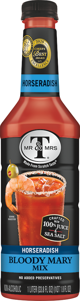 slide 5 of 5, Mr & Mrs T Horseradish Bloody Mary Mix, 1 liter