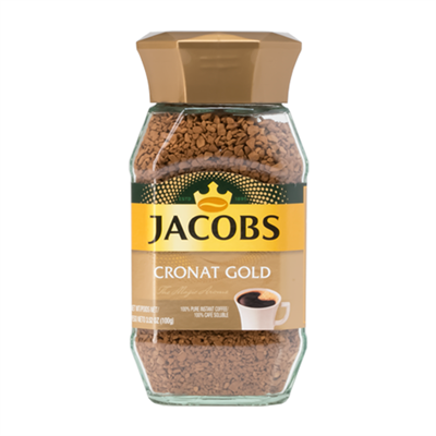 slide 1 of 1, Jacob's Coffee Instant Cronat Gold, 100 gram