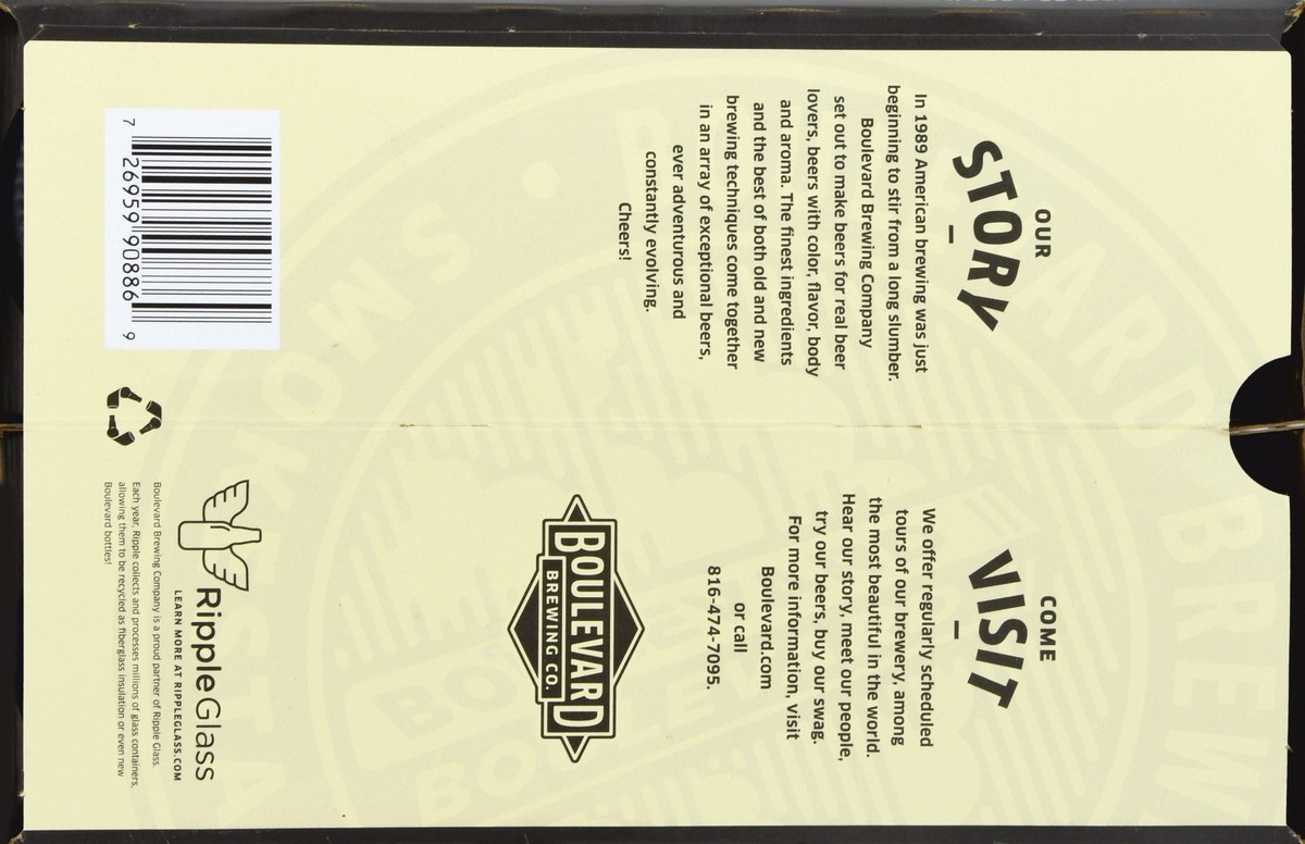 slide 2 of 9, Boulevard Brewing Company Boulevard Brewing Co. Tank 7 6 Pack, 12 fl oz