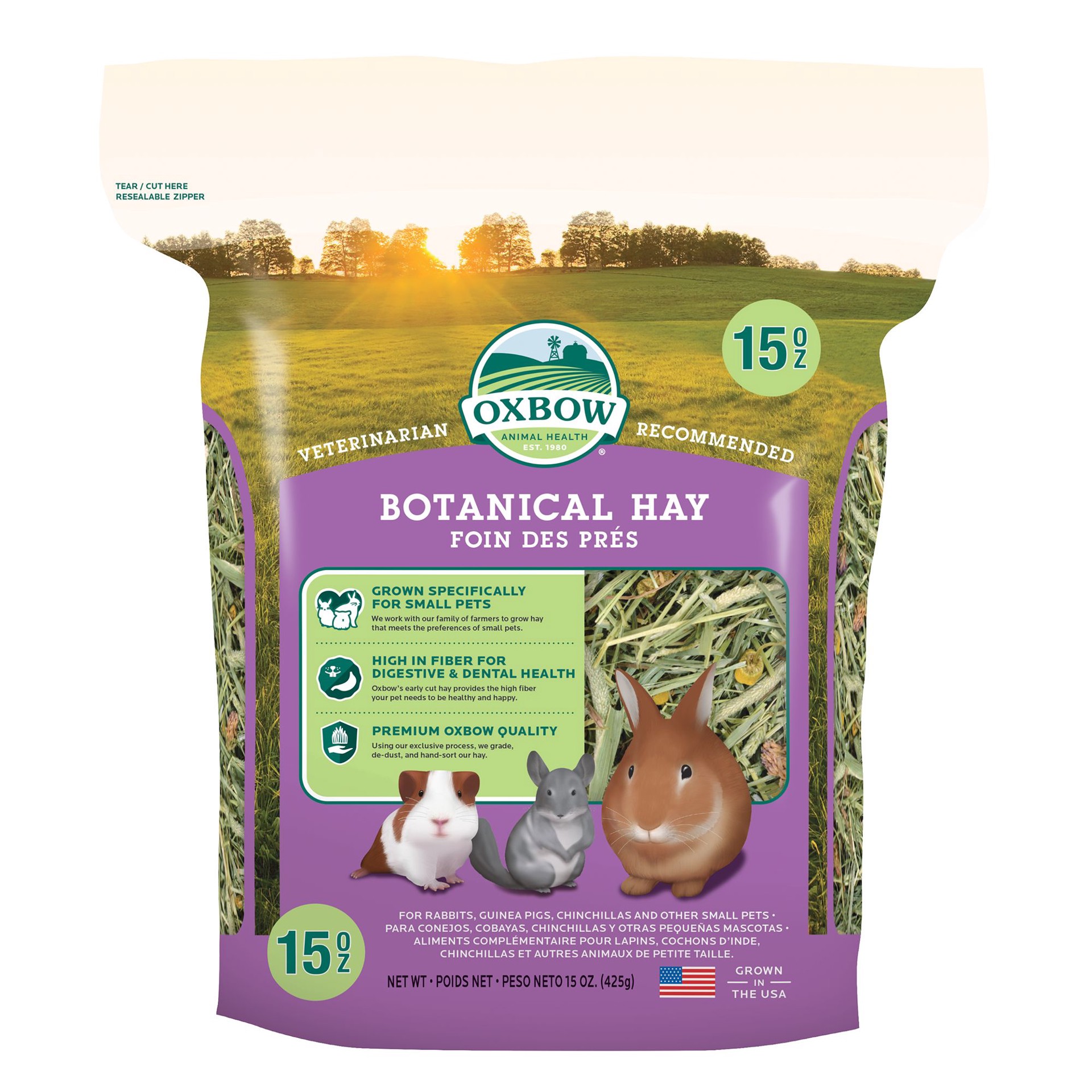 slide 1 of 1, Oxbow Botanical Hay, 15 oz